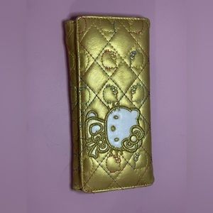 Hello Kitty Vintage Golden Wallet